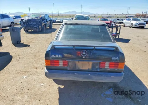 1984 Mercedes-Benz 190 D 2.2 z USA, uszkodzony, nr VIN WDBDB22A9EA117685